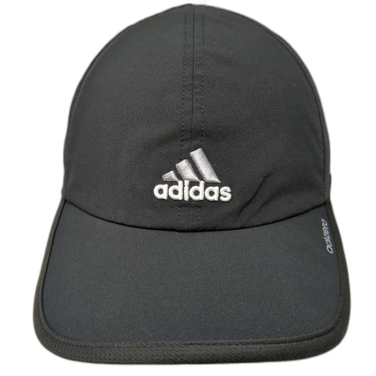 Adidas Baseball Cap Black One Size Adizero Mesh Lightweight Performance Hat