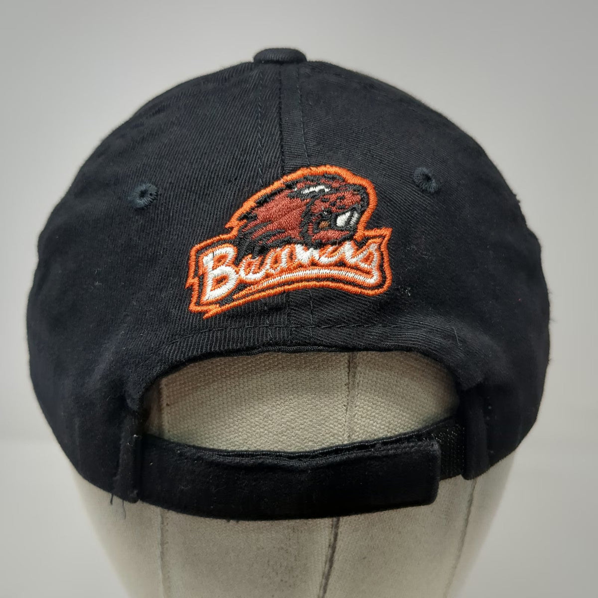 American Needle NCAA Baseball Cap Black OS Strapback Oregon State Beavers OSU
