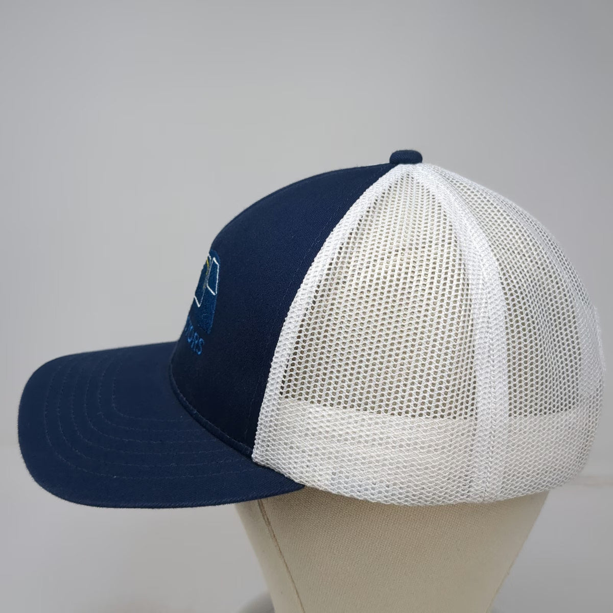 Outdoor Cap Trucker Hat Blue One Size HSR Constructors Train Snapback Mesh Back