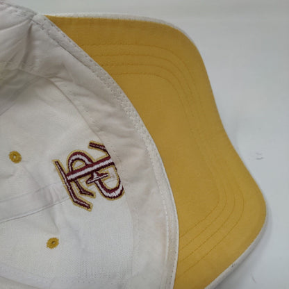 Headmaster Men's Strapback Hat White OSFA Embroidered Florida State Seminoles