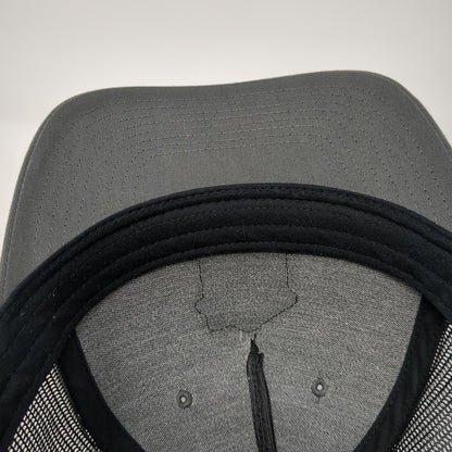 Disaster Response Snapback Trucker Hat Gray One Size Adjustable Mesh Back