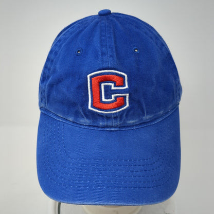 Letter C Slideback Hat Blue One Size Adjustable Embroidered Port & Company