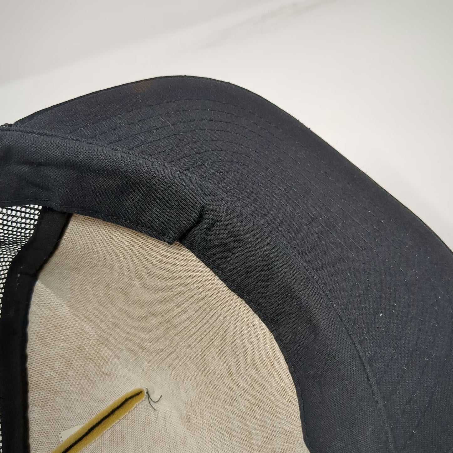Cobra Caps Trucker Hat Black One Size Snapback Money Can't Buy Happiness Quote