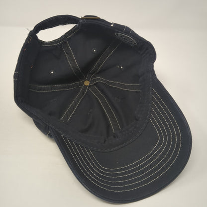 Toppers Slideback Baseball Cap Blue One Size Adjustable 6 Panel Blank