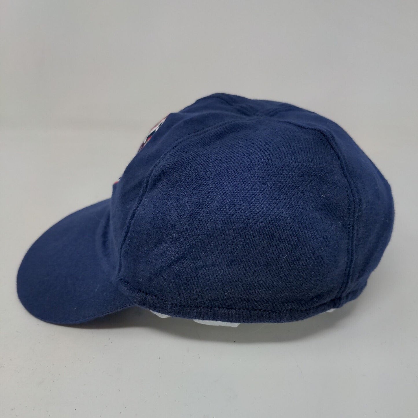 Unbranded Baby Stretchy Hat Blue Size 18 Months Embroidered Baseball Logo