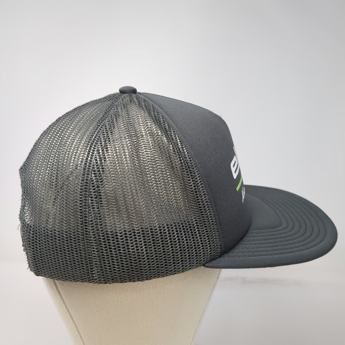OTTO Trucker Hat Gray One Size elan Always Good Times Mesh Snapback Polyester