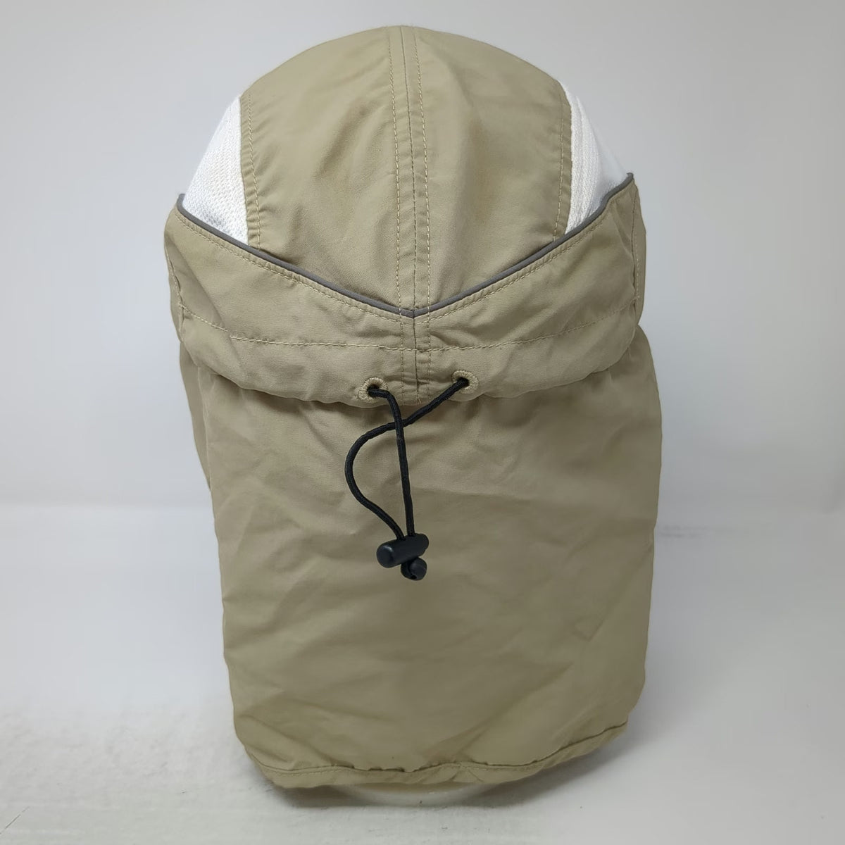 REI Baseball Cap Beige One Size Sun Cape Mesh Reflective Neck Shield Nylon Hat