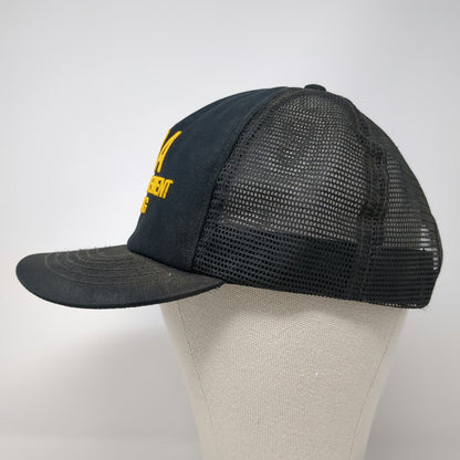 Trucker Hat Black One Size NRA Law Enforcement Training Snapback Mesh Back Hat