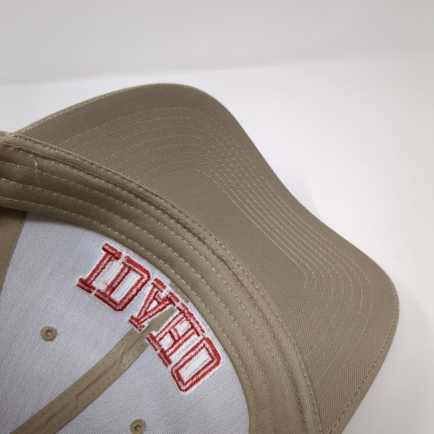 Idaho Softball Project Filter Snapback Hat Tan OS Adjustable Port Authority