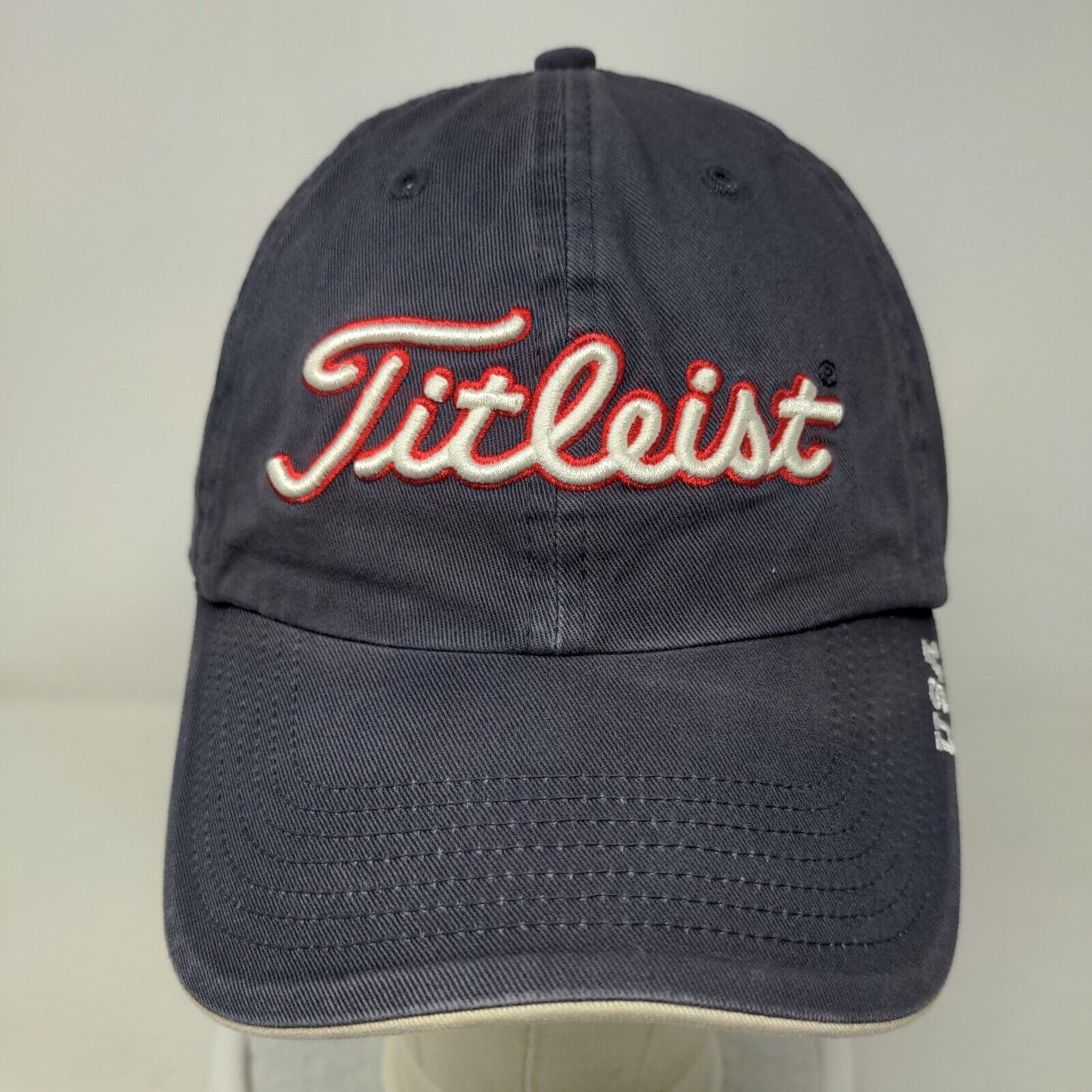 Titleist USA Slideback Hat Blue OSFA Embroidered Adjustable 6 Panel