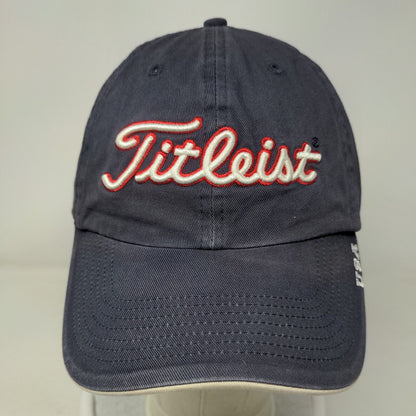 Titleist USA Slideback Hat Blue OSFA Embroidered Adjustable 6 Panel