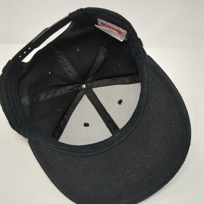 Sugar Skull Costa Maya Mexico Snapback Hat Black One Size Adjustable
