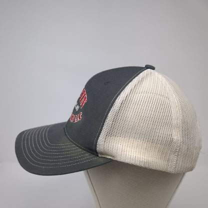 Martin Excavation LLC Snapback Trucker Hat Gray One Size Mesh Back