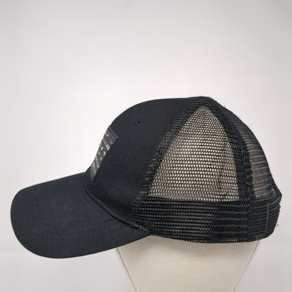 Camo American Flag Snapback Trucker Hat Black One Size Mesh Back