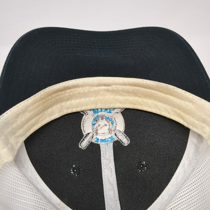 Boise River R&T Snapback Trucker Hat Black One Size Mesh Back Colorblock