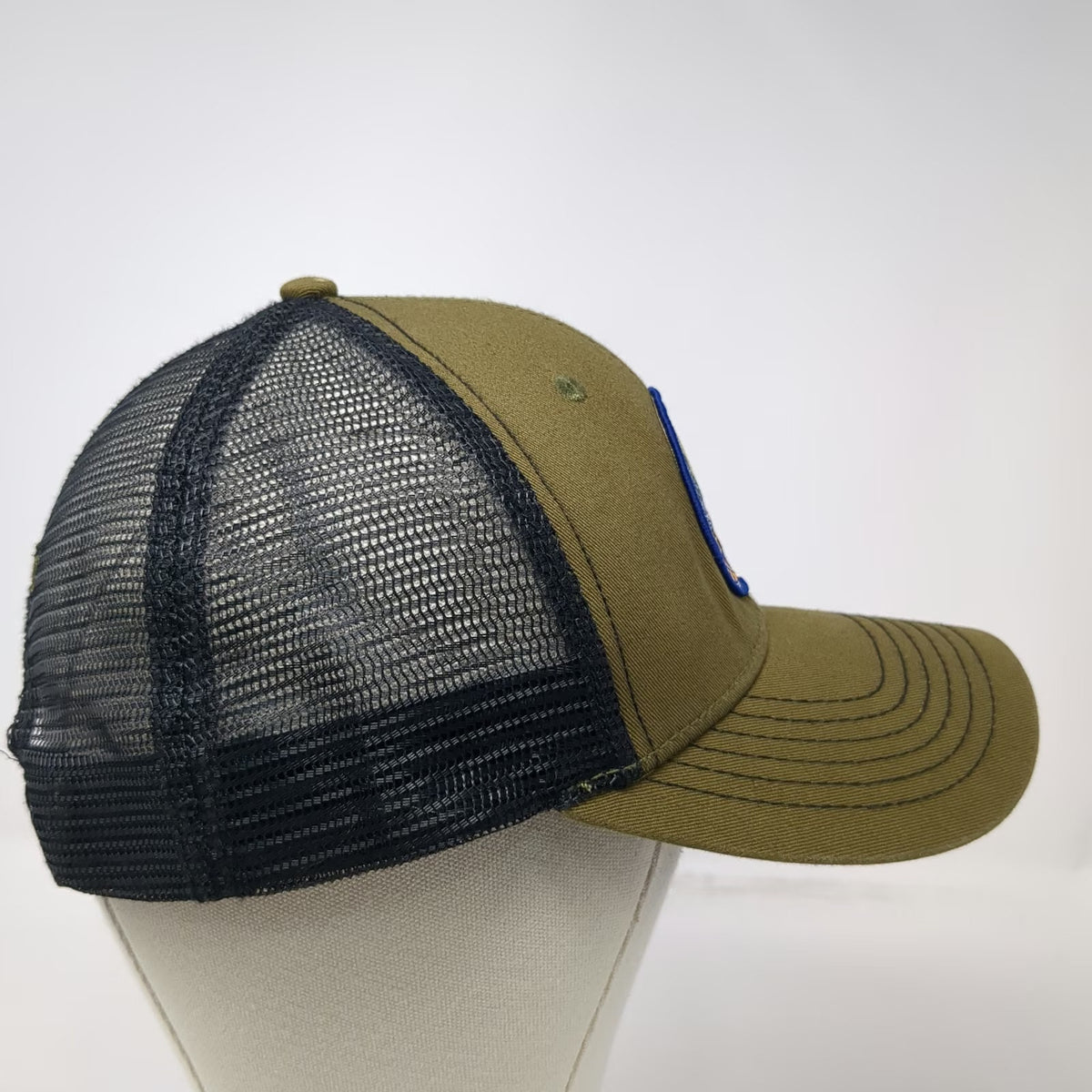McMenamins Terminator Stout Trucker Hat Green One Size Mesh Snapback Beer Logo