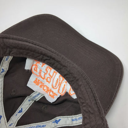Pacific Headwear Baseball Cap Brown One Size Softball Embroidered Slideback Hat