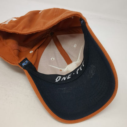 Texas Longhorns NCAA Top of the World Cap Brown One Size Stretch Fit Hat Logo