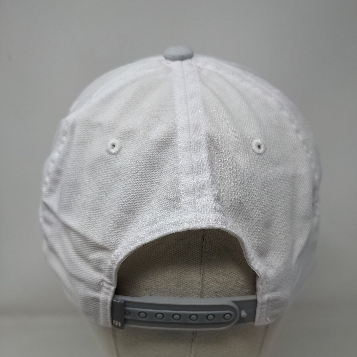 Travis Matthew The America River Club Snapback Hat White OS Flexfit Tech Yupoong