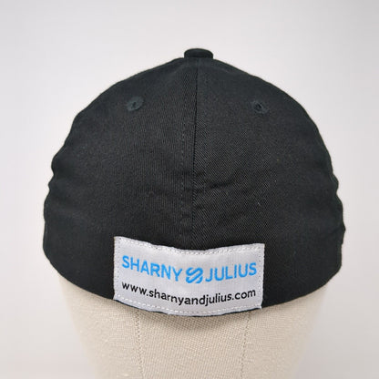 Sharny & Julius Fitted Hat Black One Size Experiences Not Possessions