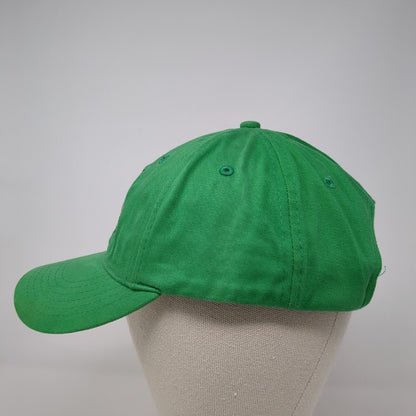 TimberStone Golf Course Strapback Hat Green One Size Solid Legendary