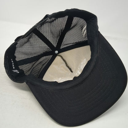 Sworn To Us Trucker Hat Black One Size LA Angels Logo Snapback Foam Streetwear