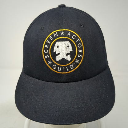 Unionwear Screen Actors Guild Hat Black Baseball Cap One Size Made In USA Logo