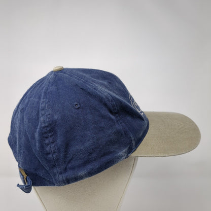 COMPUSA Golf Tournament Slideback Hat Blue One Size Colorblock KC Caps