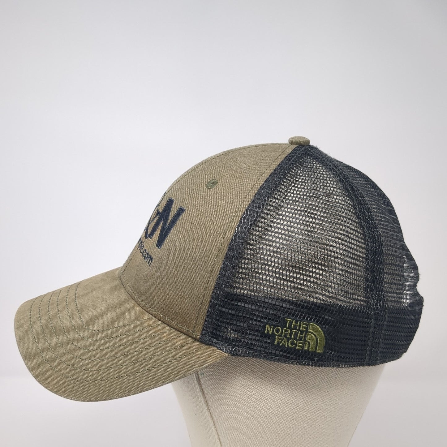 B&N Burges Sniple.com Trucker Hat Brown OS Adjustable Embroidered Mesh Back