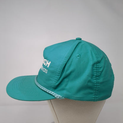 Koch Agri Services Snapback Rope Hat Bluish-Green OSFA Head To Toe