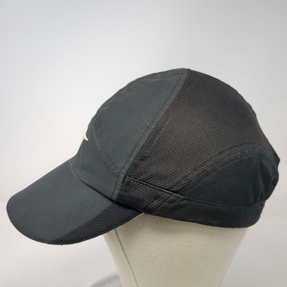 Nike Baseball Cap Black One Size Dri-FIT Mesh Strapback Reflective Running Hat