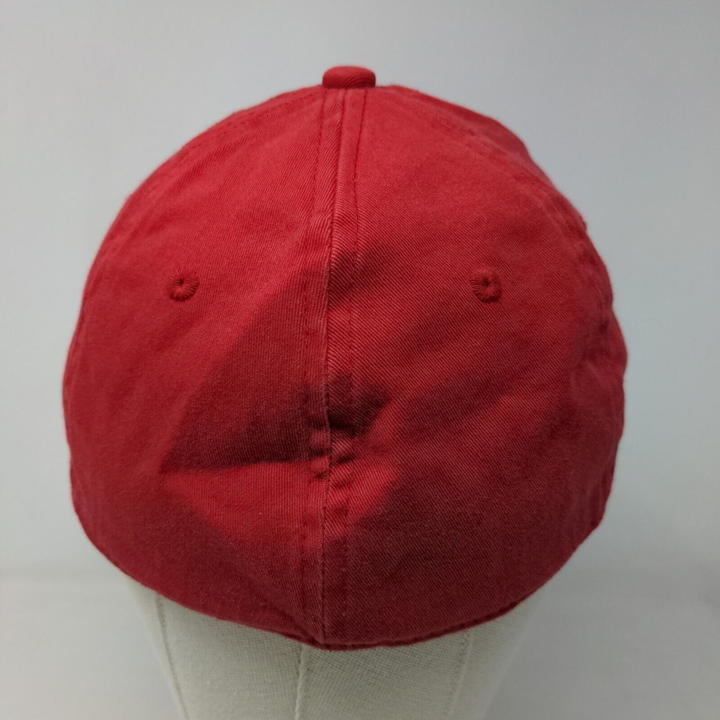 Proflex Men's Fitted Hat Red Size L/XL Embroidered DL Logo Stretch