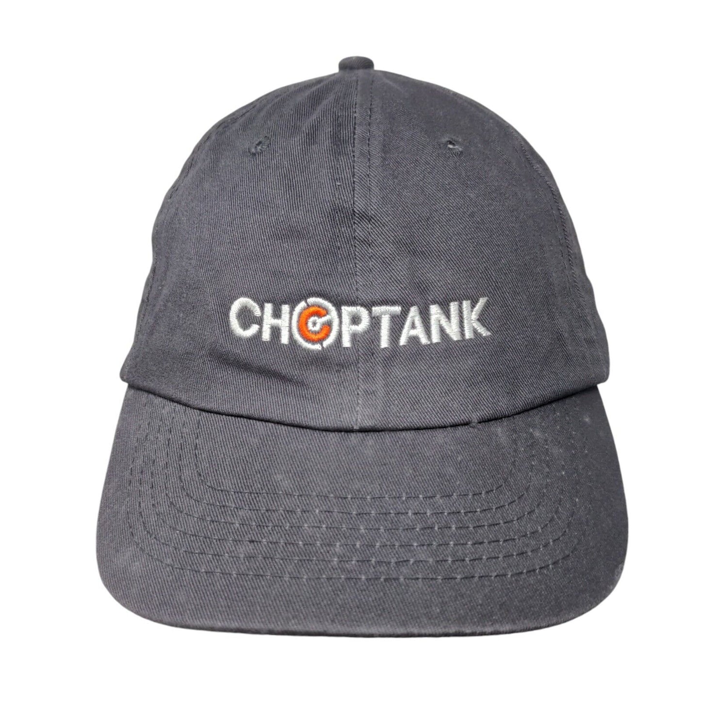 Choptank Slideback Hat Gray OSFA Embroidered Adjustable 6 Panel