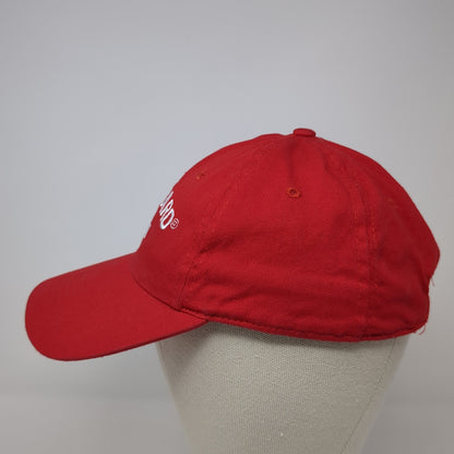 Lifeguard Slideback Baseball Cap Red One Size Adjustable Embroidered 6 Panel