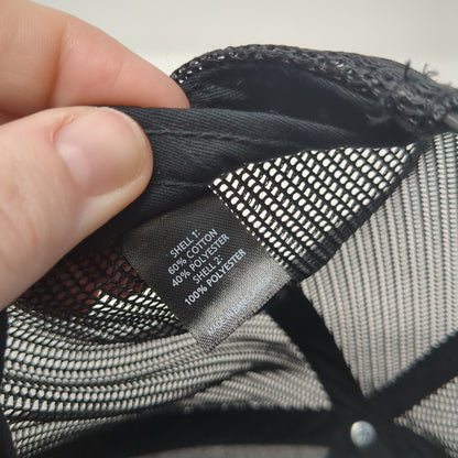 Pinnacle Electric Inc. Snapback Trucker Hat Black One Size Mesh Back