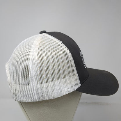 CapAmerica Trucker Hat Gray White One Size Chick-fil-A Logo Mesh Snapback Promo