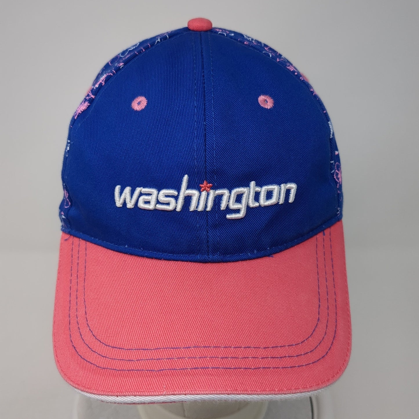 Washington Monti #22 Snapback Cap Multicolor One Size Adjustable Embroidered