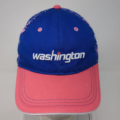 Washington Monti #22 Snapback Cap Multicolor One Size Adjustable Embroidered