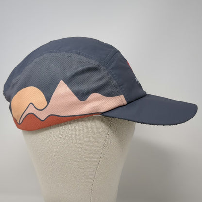 Boco Gear 5 Panel Gray One Size Runners Roost Denver CO Mountain Performance Hat