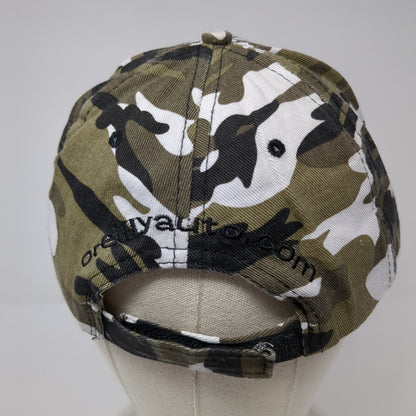 O'Reilly Auto Parts Strapback Hat Camouflage One Size Adjustable 6 Panel