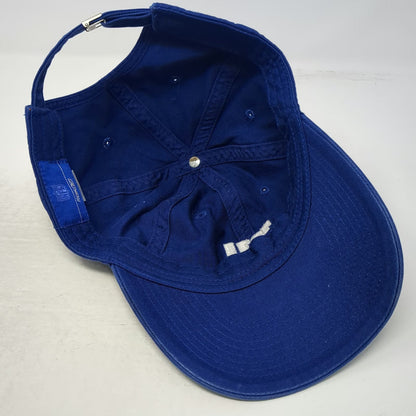 New York Giants NFL Reebok Baseball Cap Blue One Size Embroidered Logo Slide