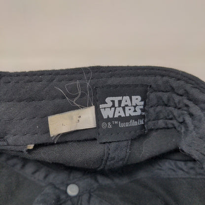 Star Wars Stormtrooper Slideback Hat Black One Size Embroidered 6 Panel