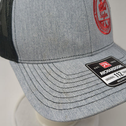 Sigler Snapback Mesh Back Trucker Hat Gray One Size Totaline Richardson