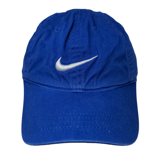 Nike Boy's Strapback Hat Blue Size Toddler Embroidered Swoosh Logo Cotton