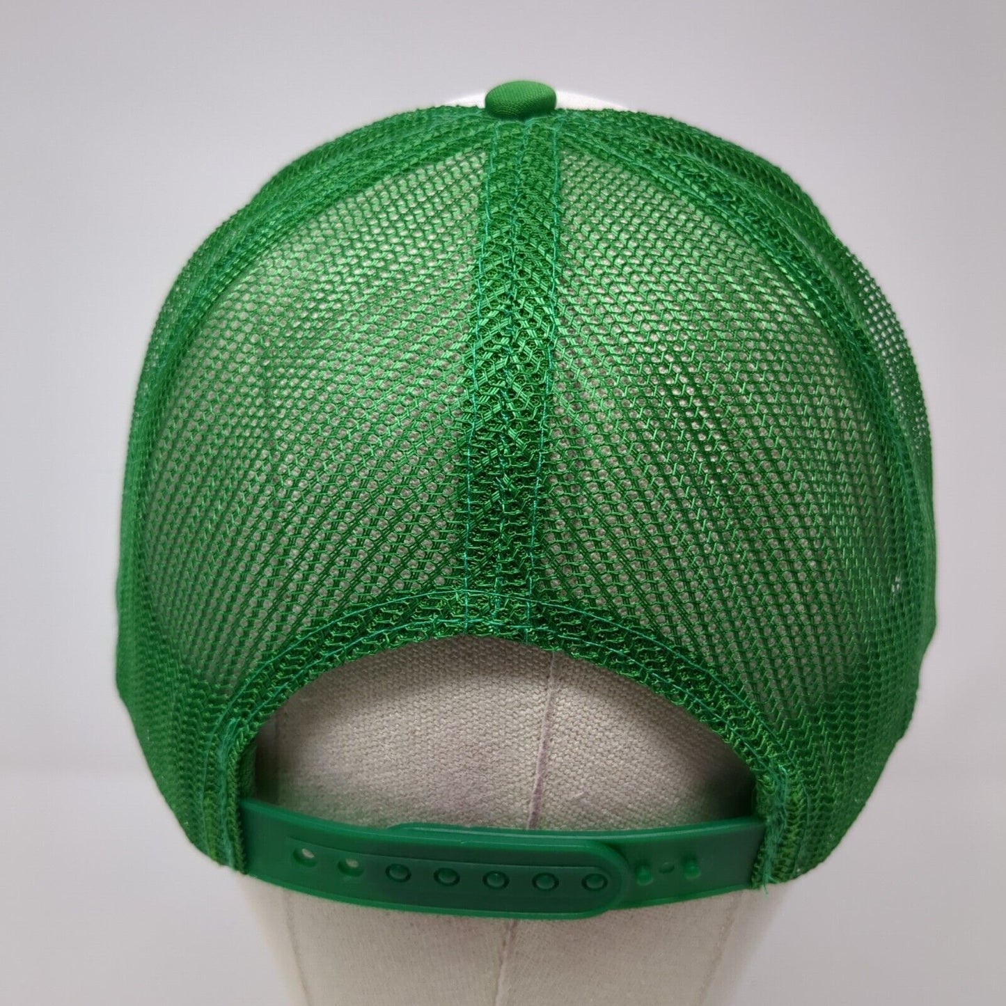Bushwood CBC Snapback Rope Trucker Hat Green One Size Mesh Back Nissun