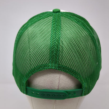 Bushwood CBC Snapback Rope Trucker Hat Green One Size Mesh Back Nissun