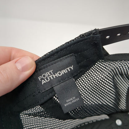 Right Now Heating Air Plumbing Trucker Hat Black One Size Mesh Back