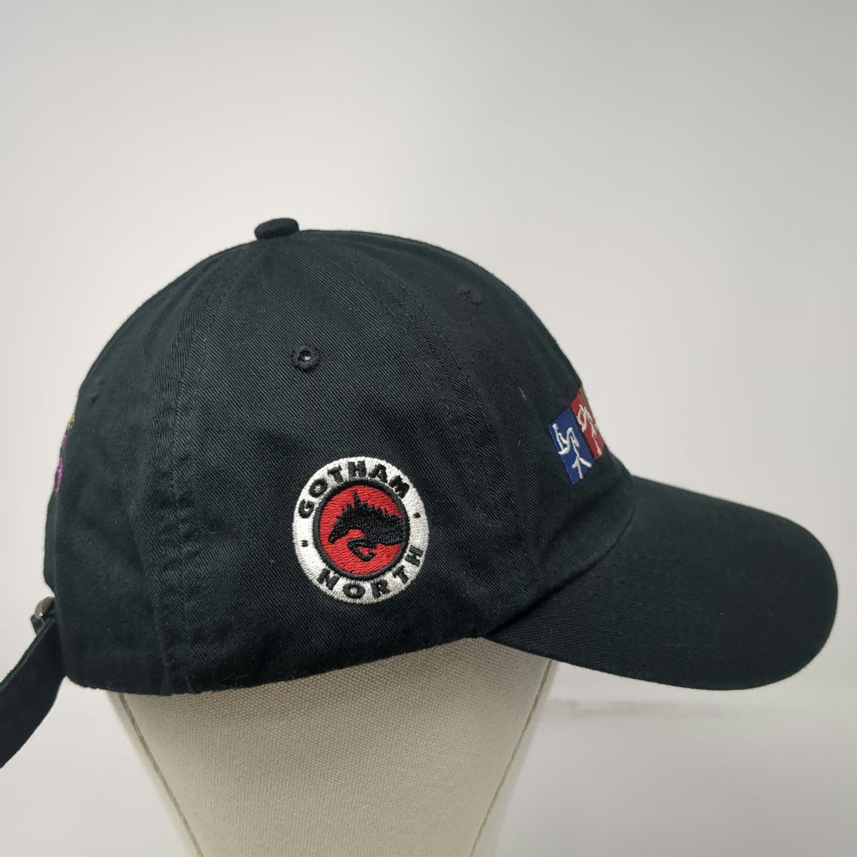 Fersten Worldwide Baseball Cap Black One Size Equestrian Horse Ariat Adequan Hat