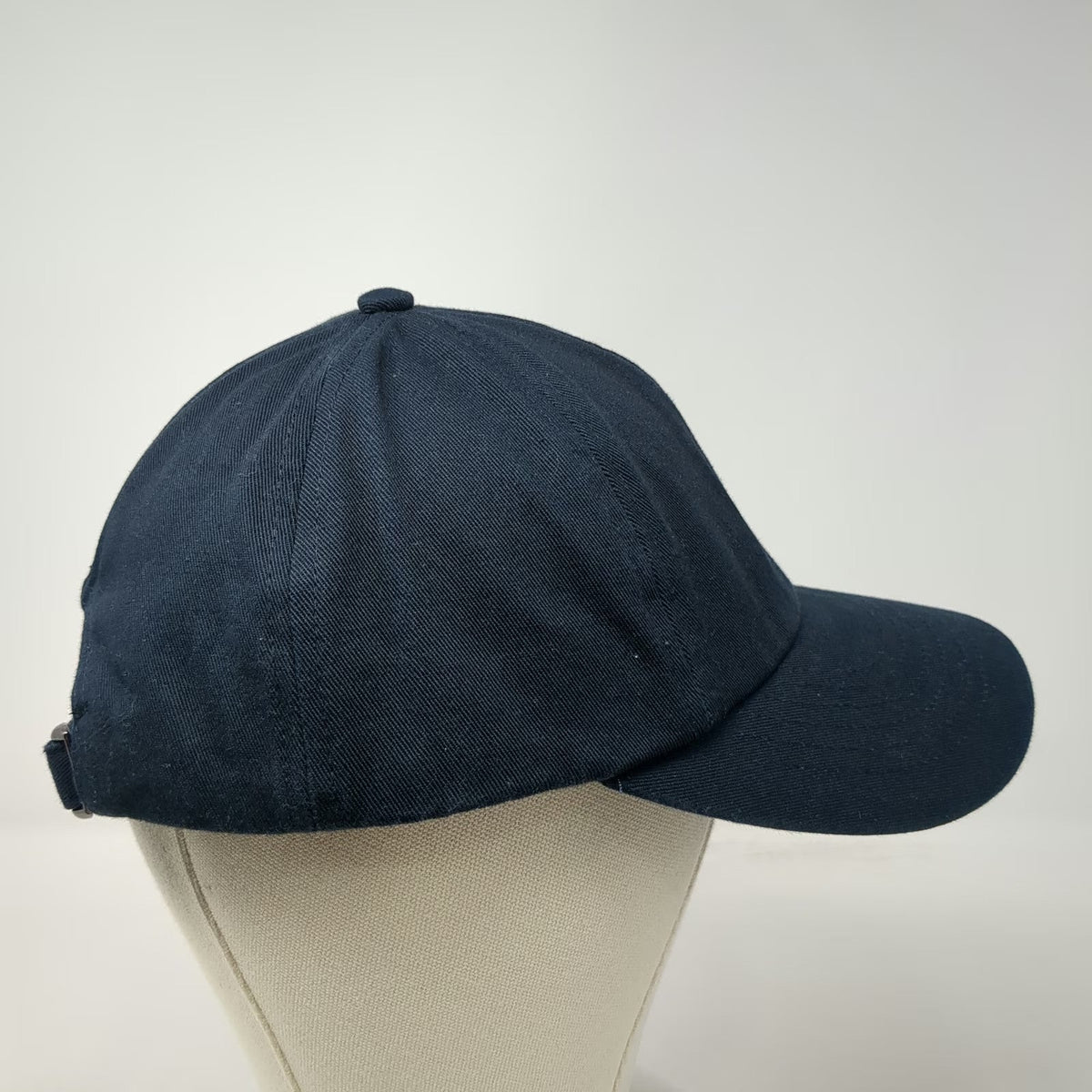 Express Baseball Cap Blue One Size 100% Cotton Slideback Strapback Plain Hat