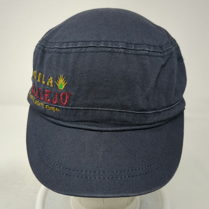 Tequila Corralejo Army Cap Blue One Size Strapback Cotton Agave Logo Promo Hat